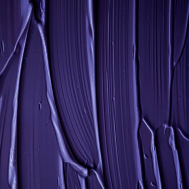 Lüks güzellik markası, bayram afişi tasarımı, soyut duvar sanatı veya sanatsal fırça darbesi için mor krem dokusu, kozmetik ürün ve makyaj arka planı