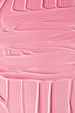 Lüks marka, tatil arkaplanı veya soyut duvar sanatı ve boya vuruşları için kozmetik arka plan, makyaj ve güzellik ürünleri olarak pembe ruj veya dudak parlatıcısı