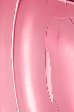 Lüks marka, tatil arkaplanı veya soyut duvar sanatı ve boya vuruşları için kozmetik arka plan, makyaj ve güzellik ürünleri olarak pembe ruj veya dudak parlatıcısı