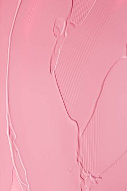 Lüks marka, tatil arkaplanı veya soyut duvar sanatı ve boya vuruşları için kozmetik arka plan, makyaj ve güzellik ürünleri olarak pembe ruj veya dudak parlatıcısı