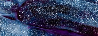 Soyut sıvı pankart arka plan, boya sıçraması, girdap deseni ve su damlaları, güzellik jeli ve kozmetik doku, modern sihir sanatı ve lüks düz dizayn olarak bilim