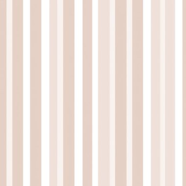 İnce bej ve beyaz dikey çizgilere sahip kusursuz doku, tekstil, baskı veya web tasarımı için zamansız bir arkaplan oluşturur