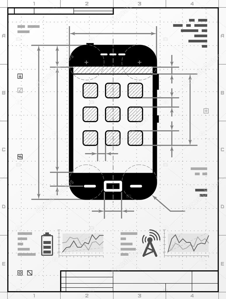 HOW TO DRAW A SMARTPHONE/ dibujar un celular/ como desenhar um celular 