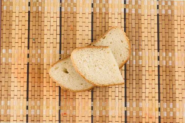 Sepotong roti putih — Stok Foto