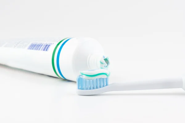 The toothpaste tube — Stock Photo, Image
