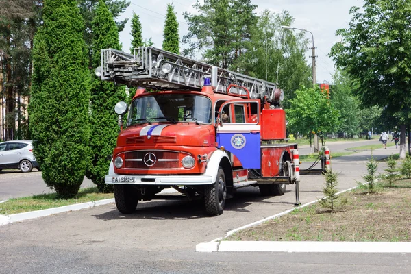 Os carros de bombeiros — Fotografia de Stock