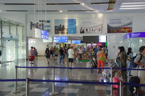 De luchthaven Burgas — Stockfoto