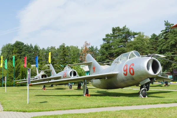 Aviation museum in Belarus — Stock Photo, Image