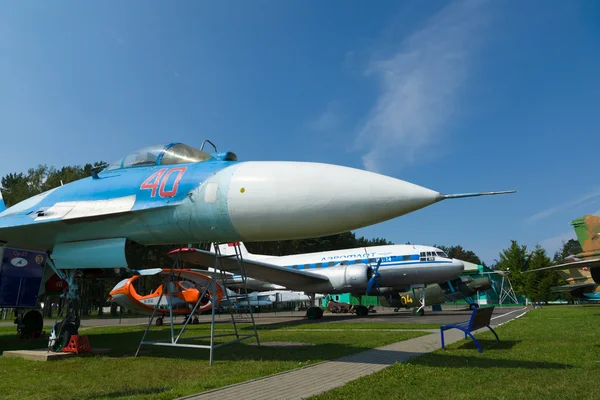 Luchtvaartmuseum in Wit-Rusland — Stockfoto