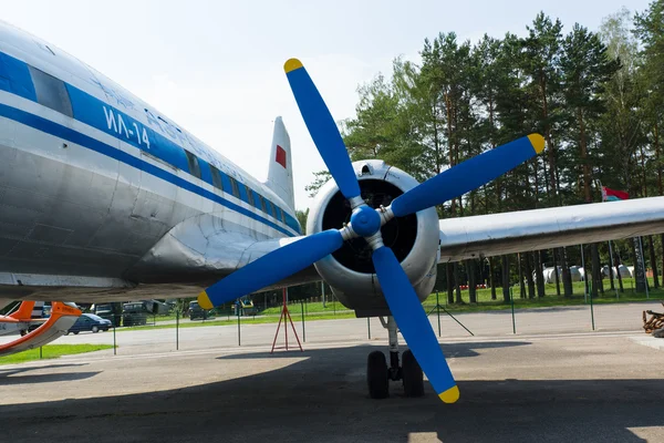 Aviation museum in Belarus — Stock Photo, Image