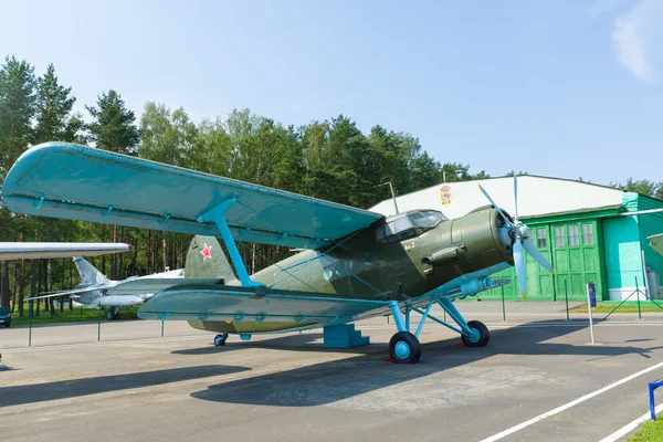 Aviation museum in Belarus — Stock Photo, Image