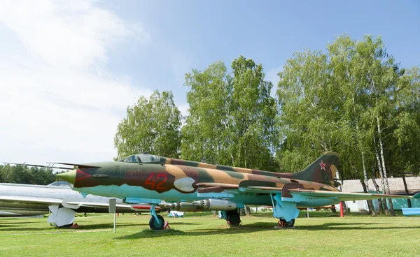 Luchtvaartmuseum in Wit-Rusland — Stockfoto