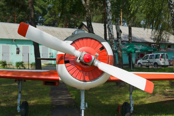 Aviation museum in Belarus — Stock Photo, Image