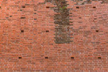 Eski tuğla duvar
