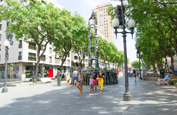 Tarragona Espanha Agosto 2018 Tarragona Uma Cidade Portuária Localizada Nordeste — Fotografia de Stock