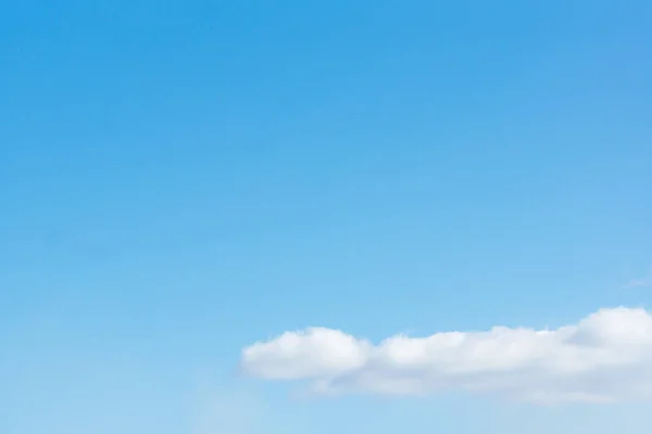 Blue Sky Flying White Light Clouds — Stock Photo, Image