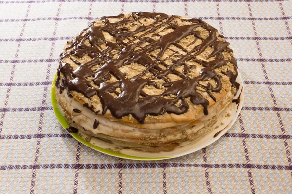 Chocolate pie — Stock Photo, Image