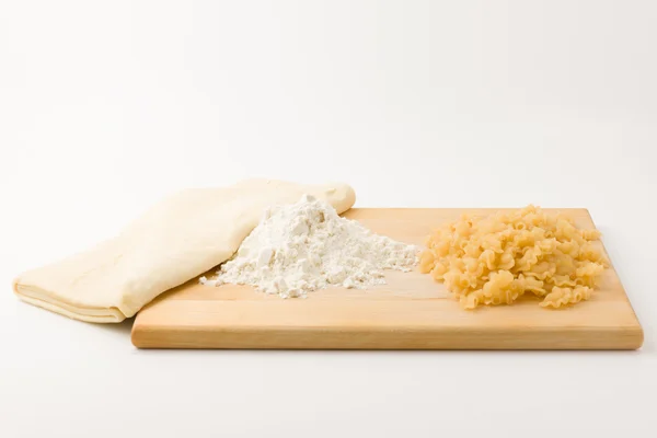 Pastas y harina — Foto de Stock