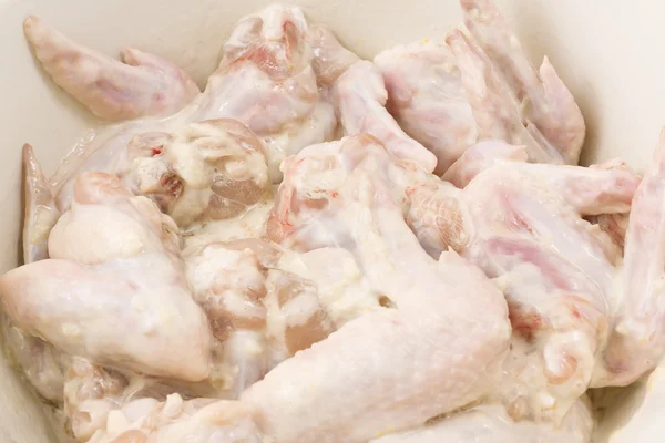 Ailes de poulet en marinade — Photo