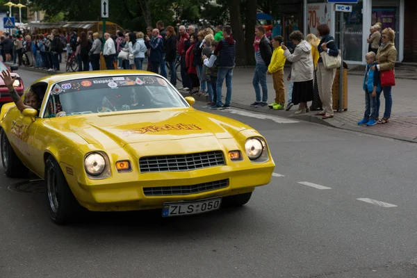 Amerikaanse geest parel rally 2015 in Palanga — Stockfoto