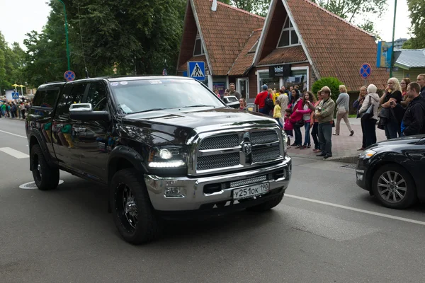 Rally de perlas espíritu americano 2015 en Palanga — Foto de Stock