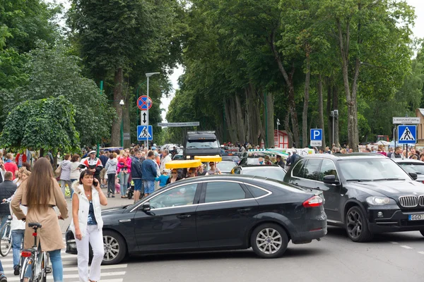 Rally de perlas espíritu americano 2015 en Palanga — Foto de Stock