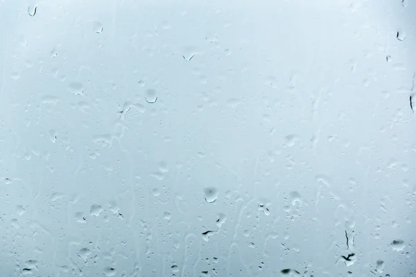 Water drops on  glass — Stock Photo, Image