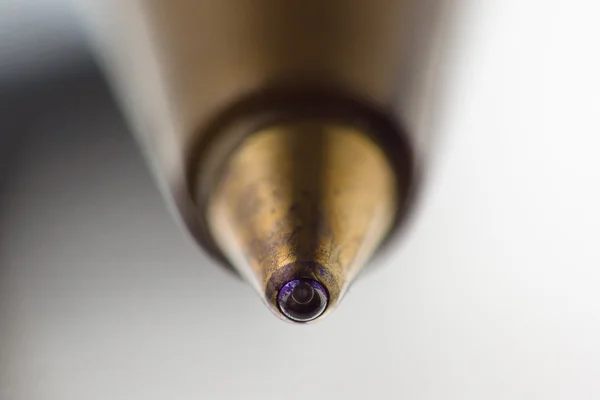 Schreibknoten eines Kugelschreibers — Stockfoto