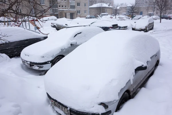 Le cyclone Emma à Brisov-ville — Photo