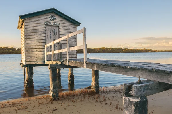 Maroochy River Boat House — Stockfoto