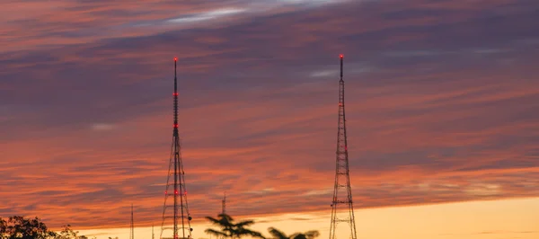 Torre de difusión en Queensland — Foto de Stock