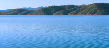 Göl Fairfield Queensland gün boyunca