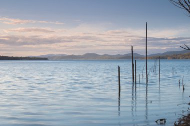 Göl Fairfield Queensland gün boyunca