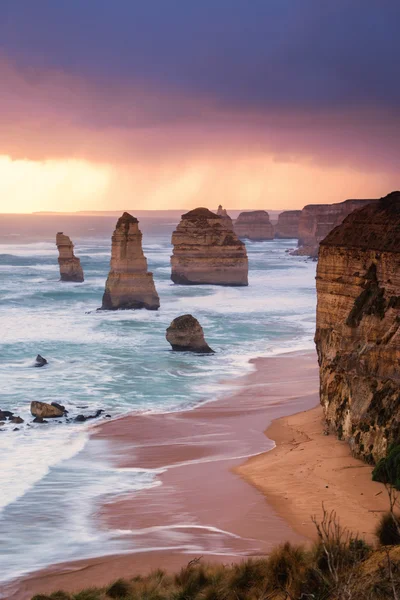 12 апостолов на Great Ocean Road — стоковое фото