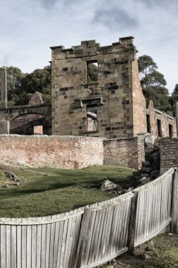 Port Arthur Tasmania, Avustralya bina.