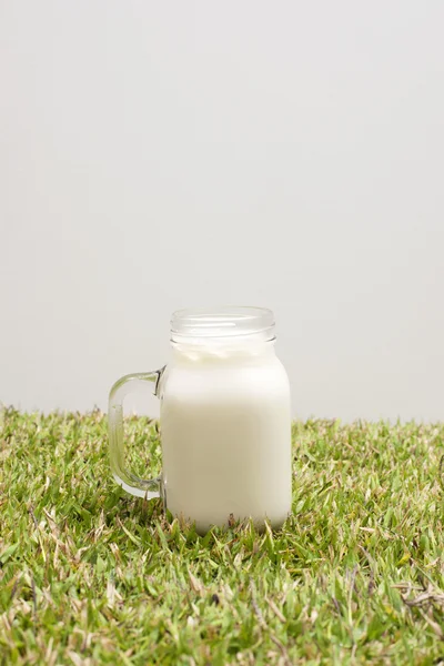 Vaso de leche — Foto de Stock