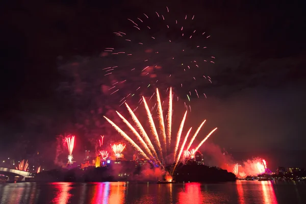 Riverfire Festivali Brisbane - 2014 — Stok fotoğraf