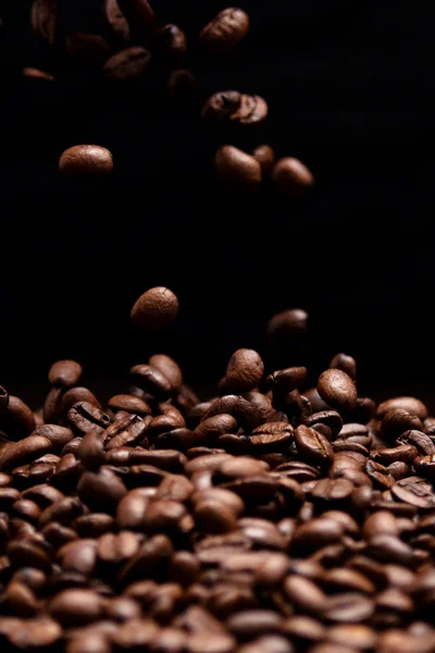 High contrast coffee beans. — Stock Photo, Image