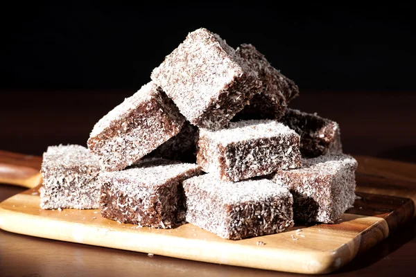 Grupo de Lamingtons — Fotografia de Stock