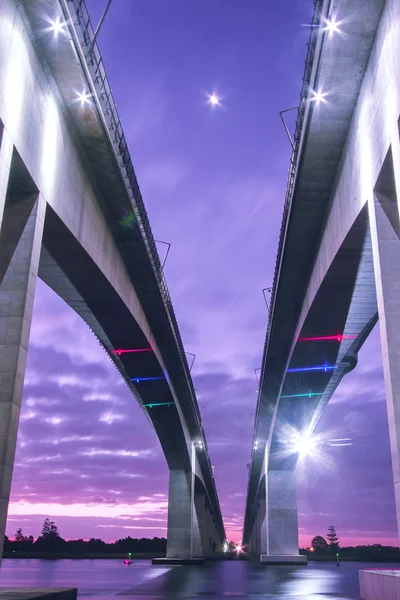 Autostrada del ponte di accesso — Foto Stock