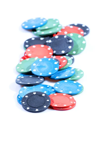 Jetons de poker — Photo