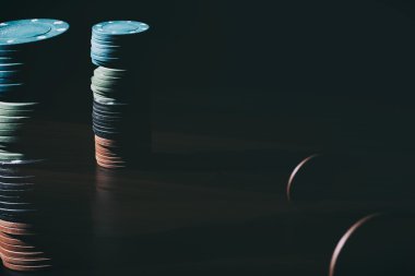 Soyut poker fişleri