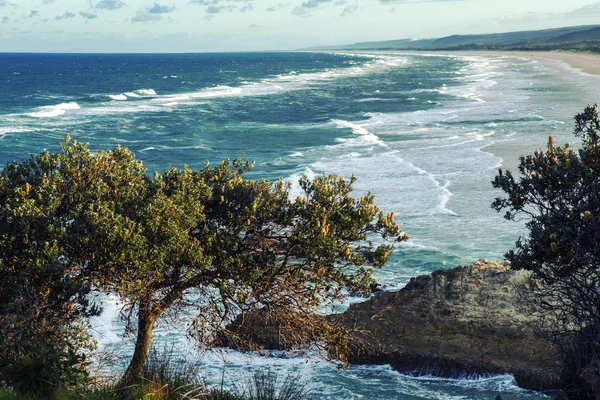 Vista a la playa desde Point Lookout — Foto de Stock