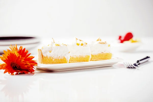 Lemon Meringue Pie — Stock Photo, Image