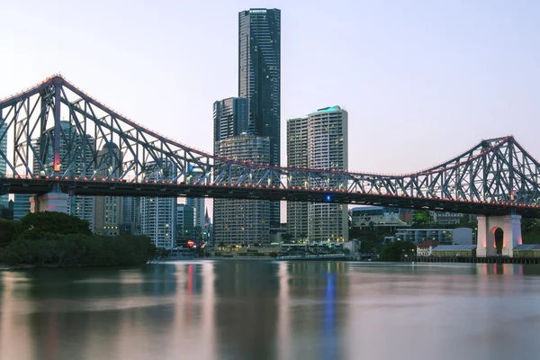 Berättelsen Bridge i Brisbane — Stockfoto