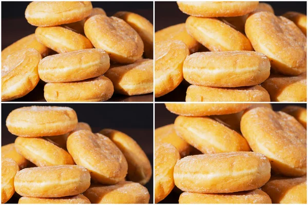 Grupo de rosquillas de canela — Foto de Stock