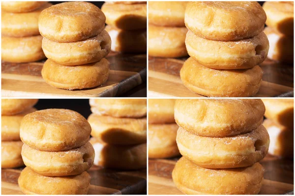 Groupe de beignets à la cannelle — Photo