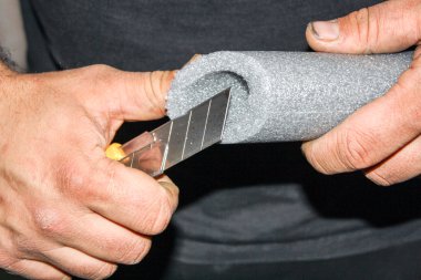 Köpük yalıtım boru için gonyeler