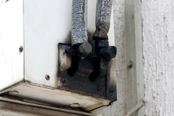 Old air conditioner — Stock Photo, Image