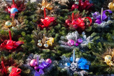 Mumlu Noel süslemeleri